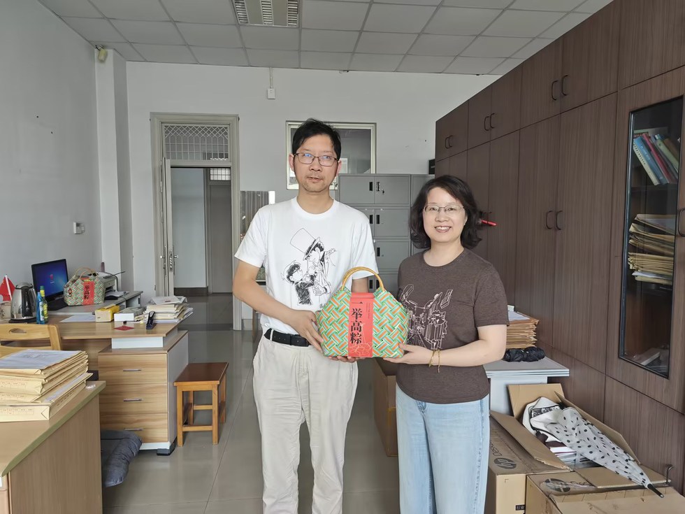 慰问现场